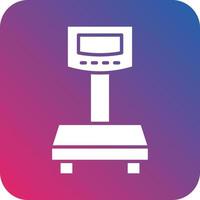 Weight Scale Icon Vector Design