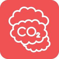 Carbon dioxide Icon Vector Design