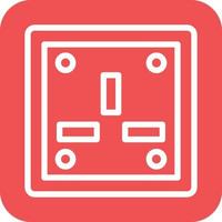 Wall Socket Icon Vector Design