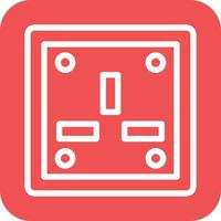 Wall Socket Icon Vector Design