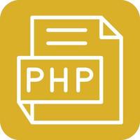 php icono vector diseño