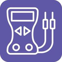 Voltmeter Icon Vector Design