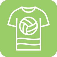 Sports Shirt Icon Vector Design