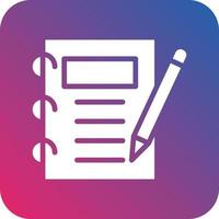 Notebook Icon Vector Design