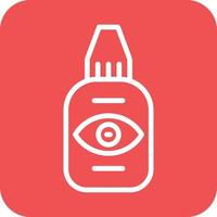 ojo soltar icono vector diseño