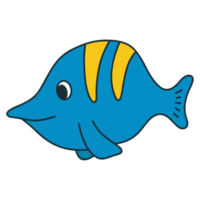 niedlicher Fisch-Cartoon png