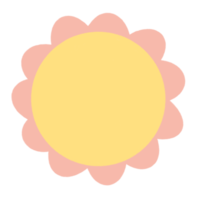 cute and smile flowers png