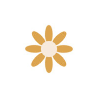 engraçado groovy brincalhão flor dentro anos 60 estilo png