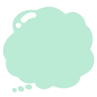 groen toespraak bubbel png