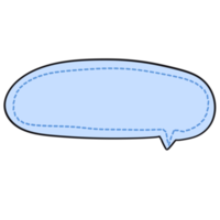 Hand drawn speech bubble png