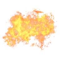 Feu brûlant réaliste rouge flamme png transparent