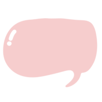 Red speech bubble png