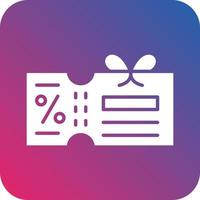 Voucher Icon Vector Design