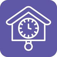 Cuckoo Clock Icon Vector Design