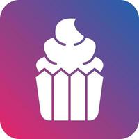 Cupcake Icon Vector Design