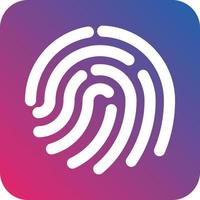 Fingerprint Icon Vector Design