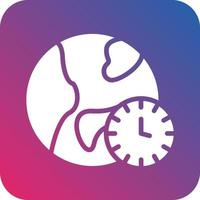 Time Zone Icon Vector Design