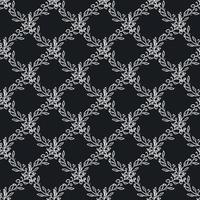 Seamless floral pattern. Doodle background with flowers. Spring pattern vector