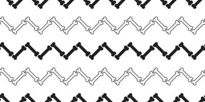 Dog Bone Seamless pattern vector isolated bone zigzag wallpaper background