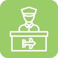 Security Control Icon Vector Design