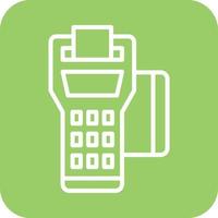 Pos Terminal Icon Vector Design