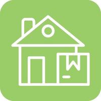 hogar entrega icono vector diseño