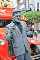 SINGAPORE - SEP, 06 2014-A shot of Frankenstein, these kind of movie characters become one of the attractions at Universal Studios, theme park located within Resorts World Sentosa, Singapore. photo