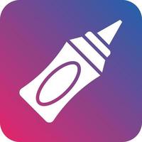 Liquid Glue Icon Vector Design