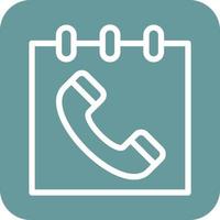 Schedule Call Icon Vector Design