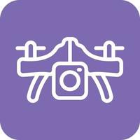 Camera Drone Icon Vector Design