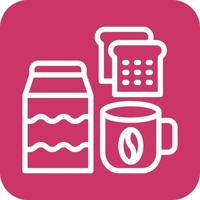 Break Fast Icon Vector Design