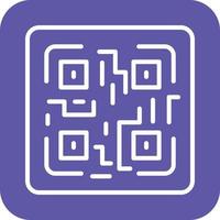 QR Code Icon Vector Design