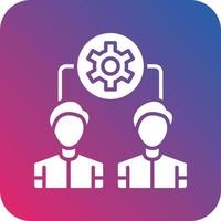 Team Work Icon Vector Design