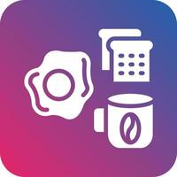 Breakfast Icon Vector Design
