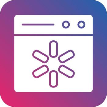 Web Loading Icon Vector Design