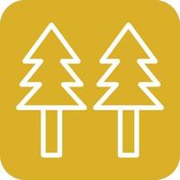 Pine Tree Icon Vector Design