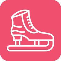 Ice Skate Icon Vector Design