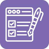 Task List Icon Vector Design
