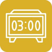 Digital Clock Icon Vector Design