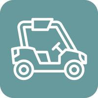 Buggy Car Icon Vector Design