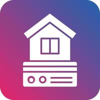 House Payment Icon Vector Design
