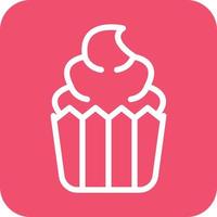 Cupcake Icon Vector Design