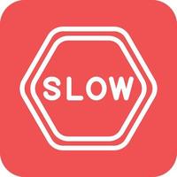 Slow Icon Vector Design