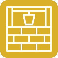Water Well Icon Vector Design