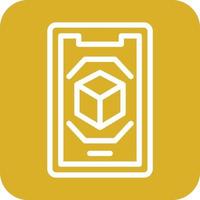 Augmented Reality Icon Vector Design