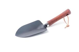 Gardening trowel isolated on white background photo