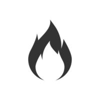 Fire icon vector