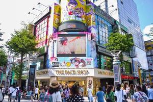 TAIPEI, TAIWAN - OCTOBER 09, 2017-Ximending is a neighborhood and shopping district in the Wanhua District of Taipei, Taiwan. It was the first pedestrian zone in Taiwan photo