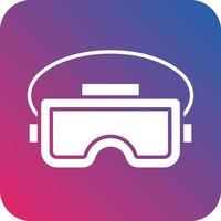 Vr Glasses Icon Vector Design