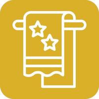 Towel Icon Vector Design